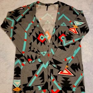 Aztec cardigan